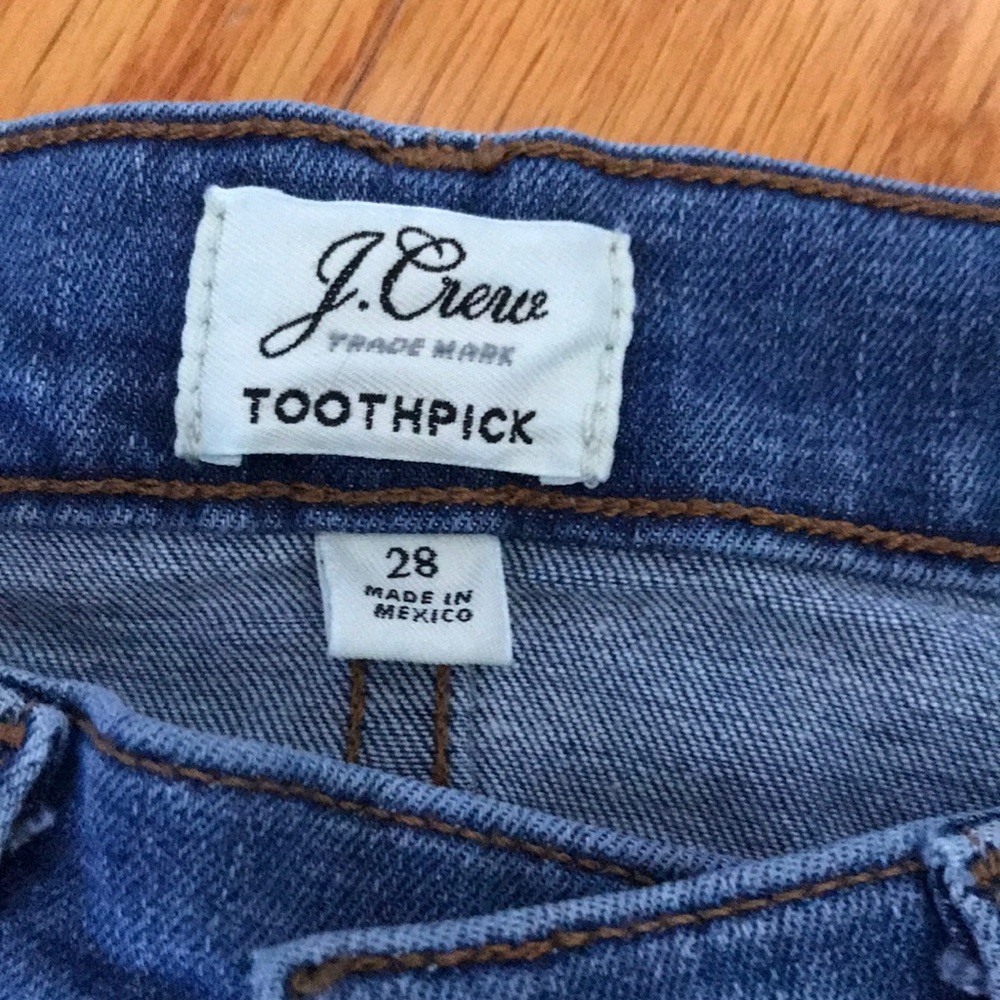 JCrew toothpick jeans